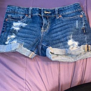 Jean shorts